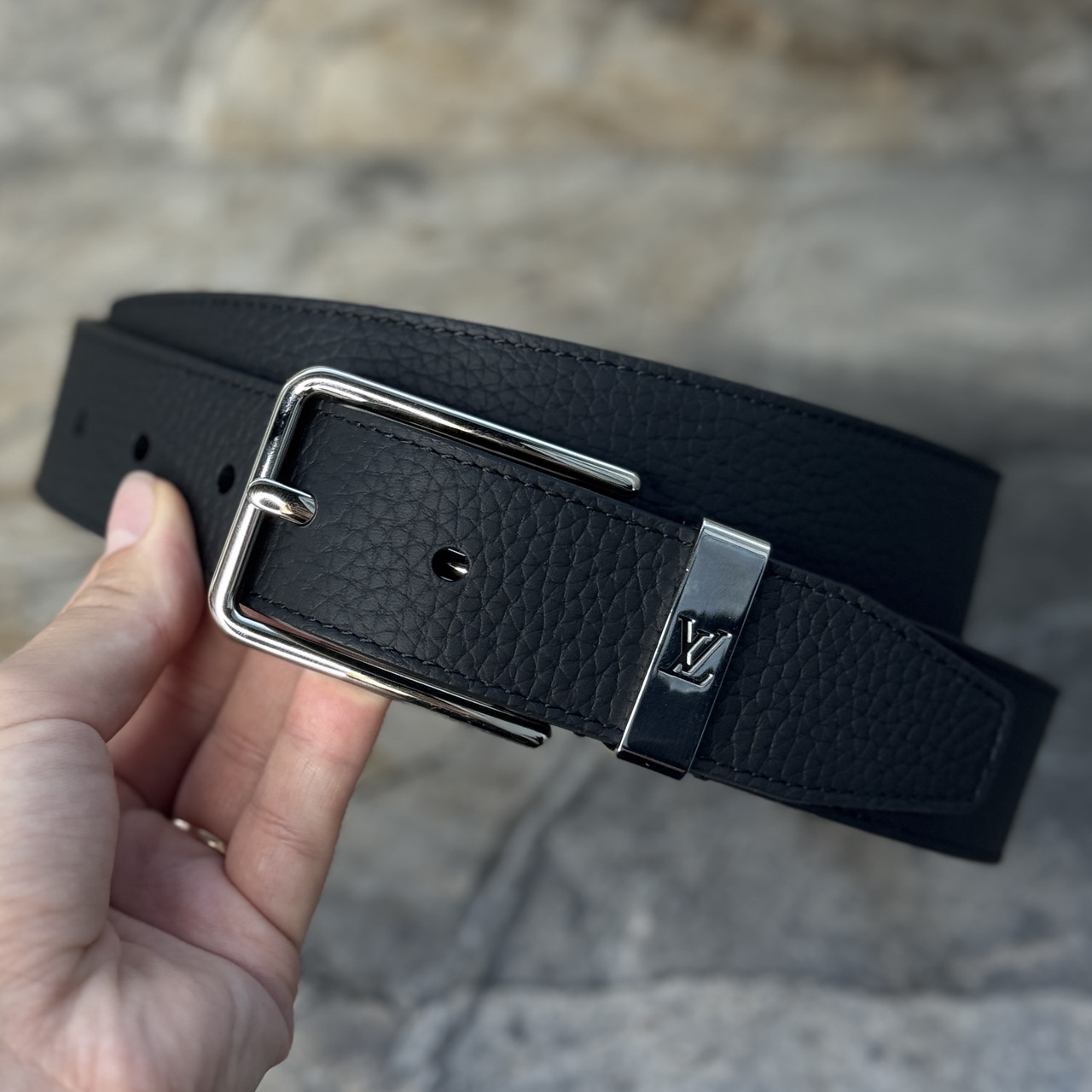 Шкіряний ремінь Pont Neuf 35 мм Louis Vuitton (Луї Вітон)