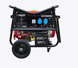 Vackson VK17000VE 7,5 кВт, AVR, мідна обмотка електростартер Бензиновий генератор