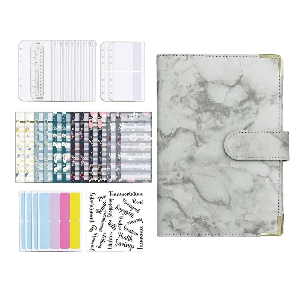 Блокнот-планер для грошей формат А5, планер бюджету та зберігання фінансів, органайзер для ведення обліку доходу, фото 1