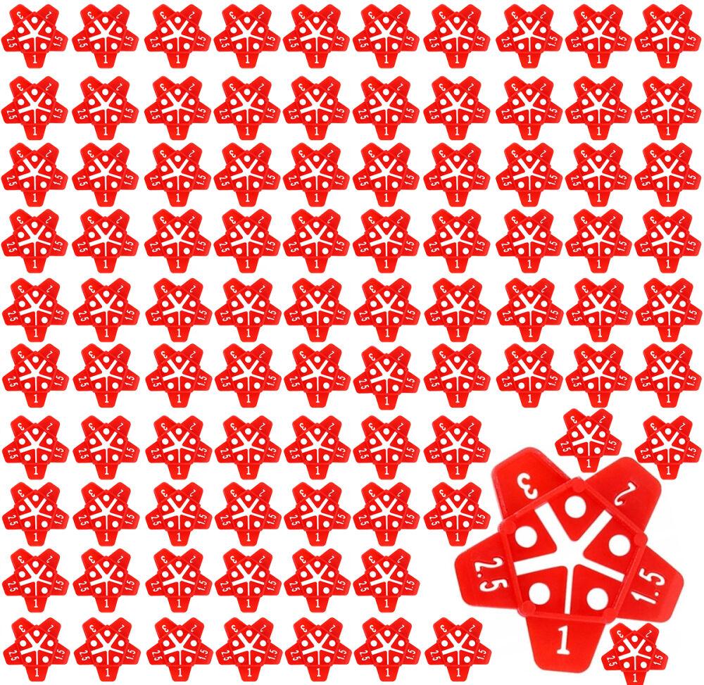 50 хрестиків для плитки Tagred TA4128 хрестики-зірочки для плитки, фото 1