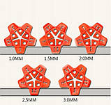 50 хрестиків для плитки Tagred TA4128 хрестики-зірочки для плитки, фото 2