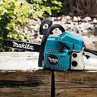 Бытовые бензопилы Makita Мощная бензопила Бензопила полупрофессиональная Мотопила (45 см, 50 куб.) Бензопила двухтактная