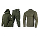 Утеплений костюм на флісі Soft Shell TACTICAL VANGUARD Олива з бойовою рубашкою розмір L - фото 1 - id-p2739549660
