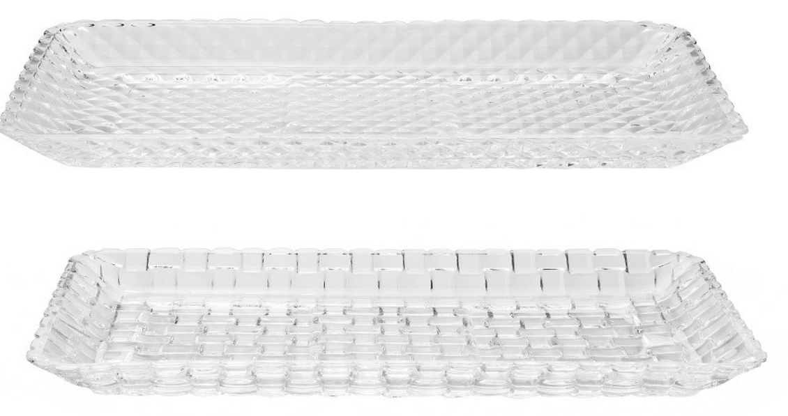 Тарілка для сервірування суші та закусок "Ротанг" Helios 252 мм TB023PA/B, фото 1