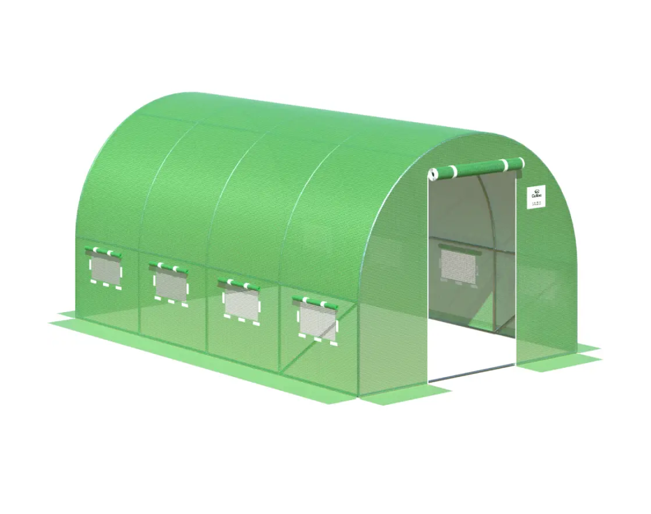 Садовий парник 4х3х2 м 12-м² Helper HP-1075 теплиця парник для вирощування рослин парник для овочів, фото 1