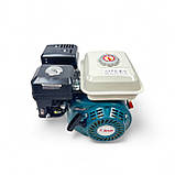 Двигун бензиновий 4-тактний Helper HP-1002 6.5 к.с. вал 20 мм для мотоблока генератора культиватора, фото 4