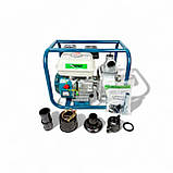 Мотопомпа бензинова Helper HP-1001 6.5 к.с. 212 см³ 500 л/хв насос для води, поливу, осушення, фото 5