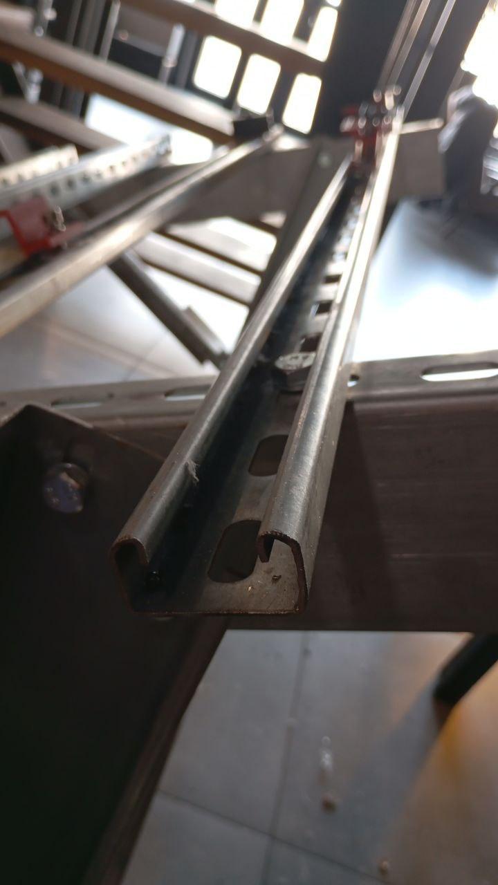 Направляючий оцинкований перфорований профіль S Solar 41×21×1,5 мм (вартість за 1м), фото 1