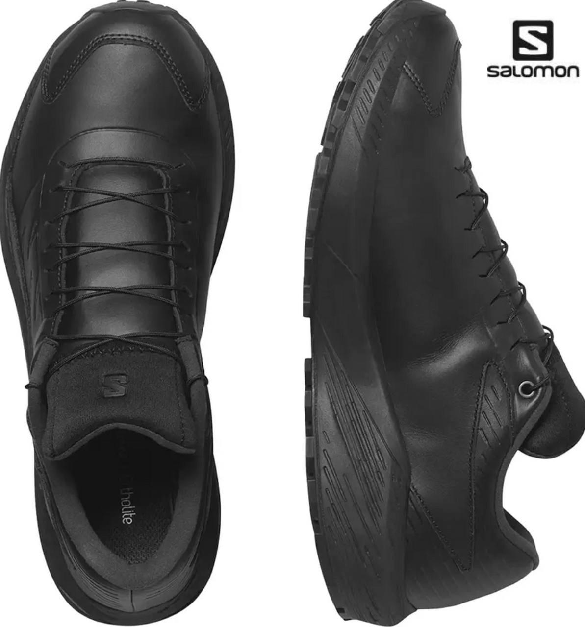 Кросівки Salomon Sense Ride 5 SR Leather - Black, фото 1