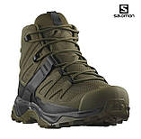 Черевики Salomon X Ultra Forces MID Green/Black, фото 4