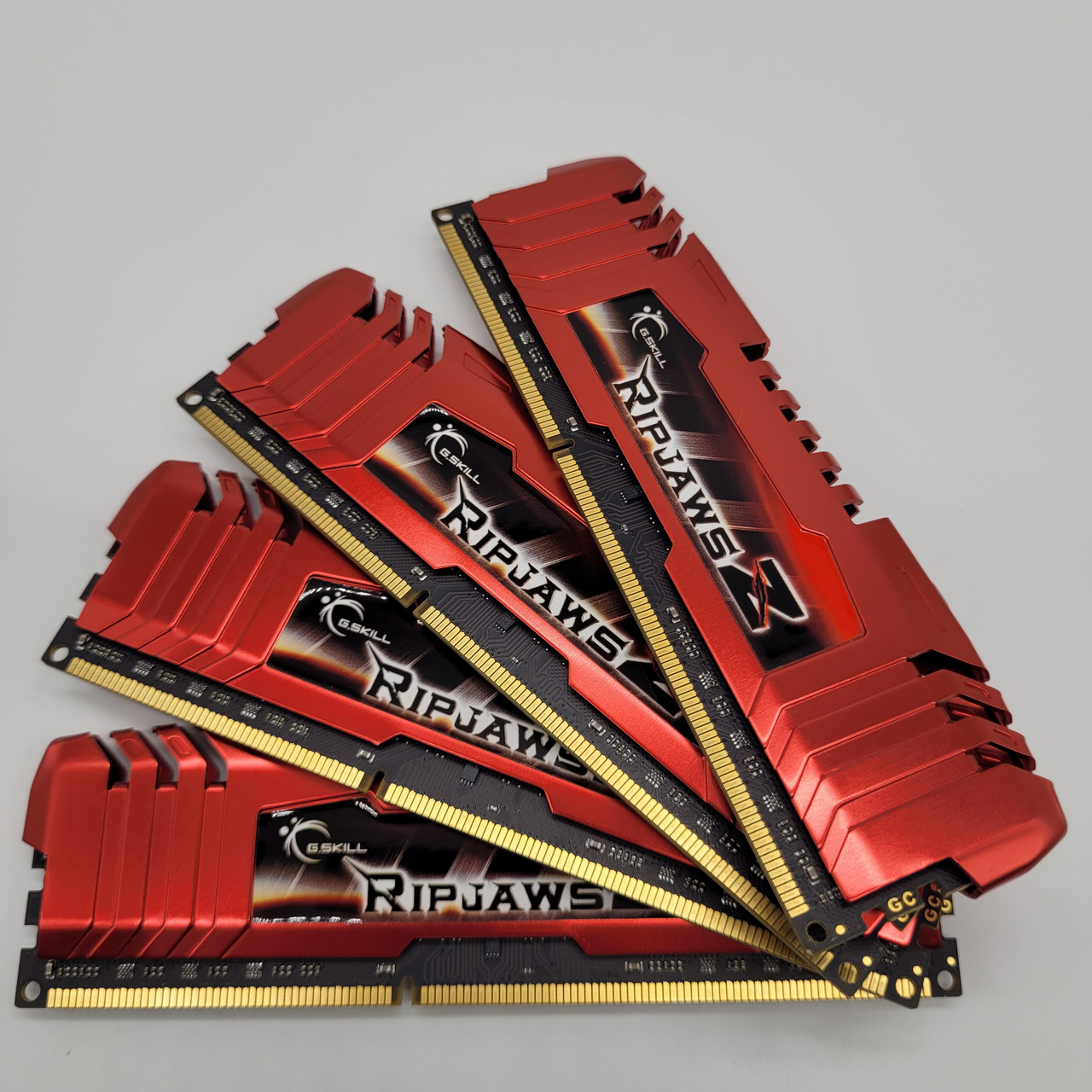 Комплект оперативної пам'яті G.Skill DDR3 32Gb (4x8Gb) 1866MHz PC3-14900U 2R8 CL10 (F3-14900CL10Q-32GBZL) Б/В
