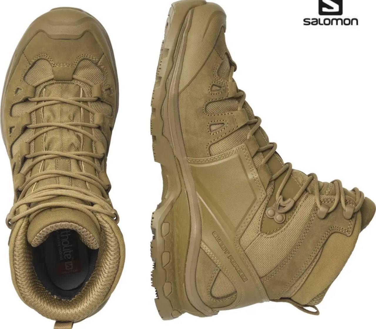 Черевики Salomon QUEST 4D Forces 2 Coyote, фото 1