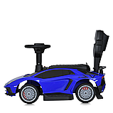 Толокар Lamborghini з мотором M 5777EBL, blue, фото 4