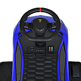 Толокар Lamborghini з мотором M 5777EBL, blue, фото 3