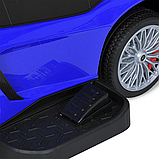 Толокар Lamborghini з мотором M 5777EBL, blue, фото 6