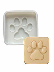 Силіконовий молд для шоколаду, зефіру та ін "Шоко-лапка"