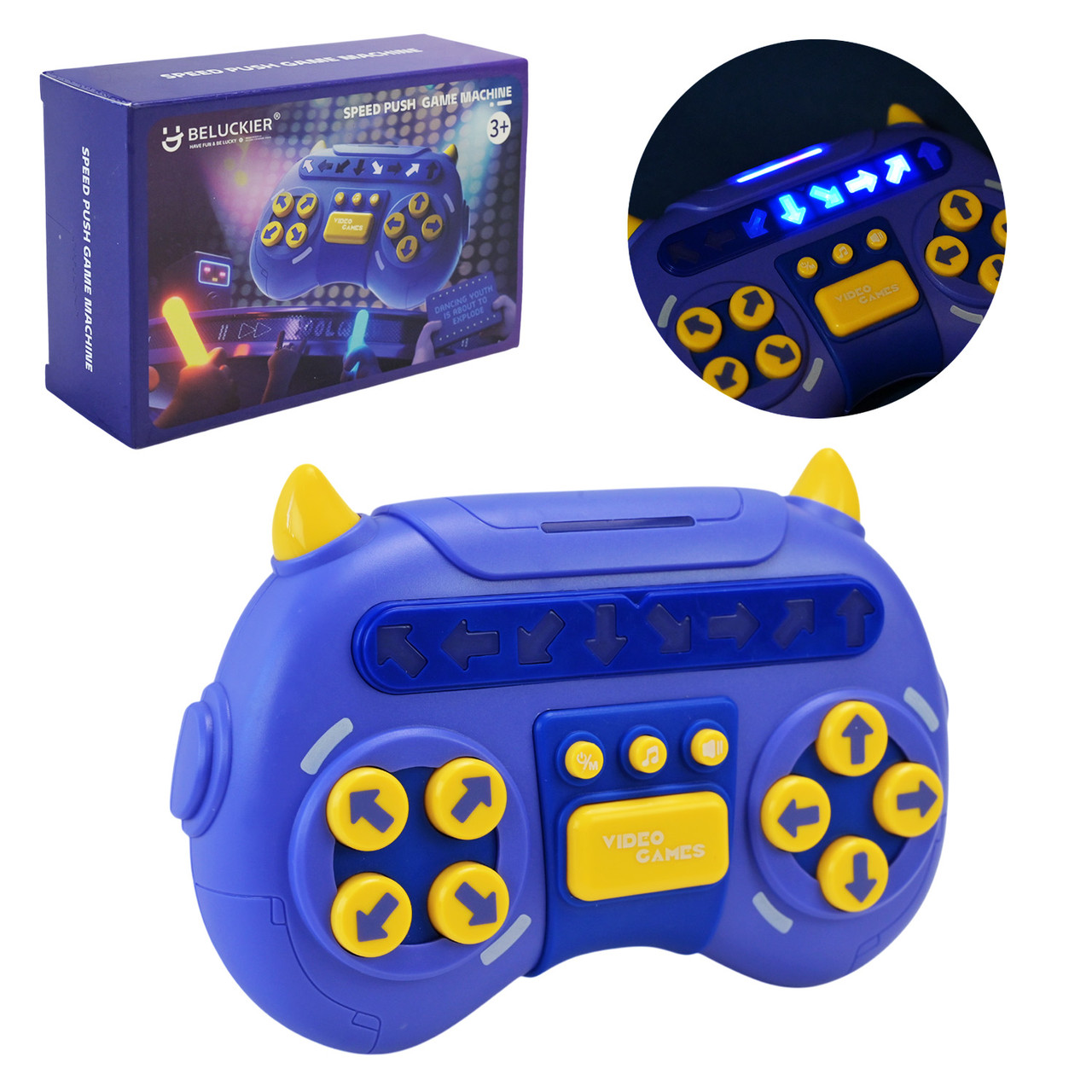 Іграшка Натисніть швидко JW001 гра на швидкість і уважність 13×3×9 см, фото 1