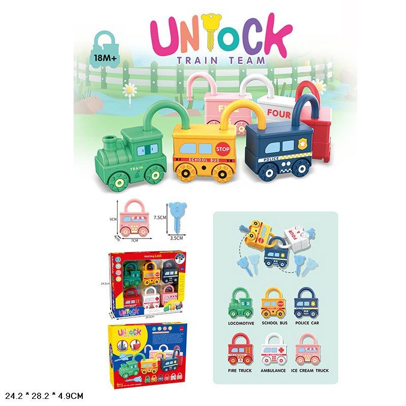 Іграшка логіка Поїзд 228-1 вправи для тактильного розвитку, фото 1