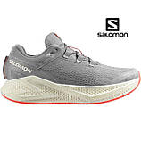 Кросівки Salomon Outdoor AERO GLIDE 3 Alloy/Vanilla Ice/Neon Flame, фото 3