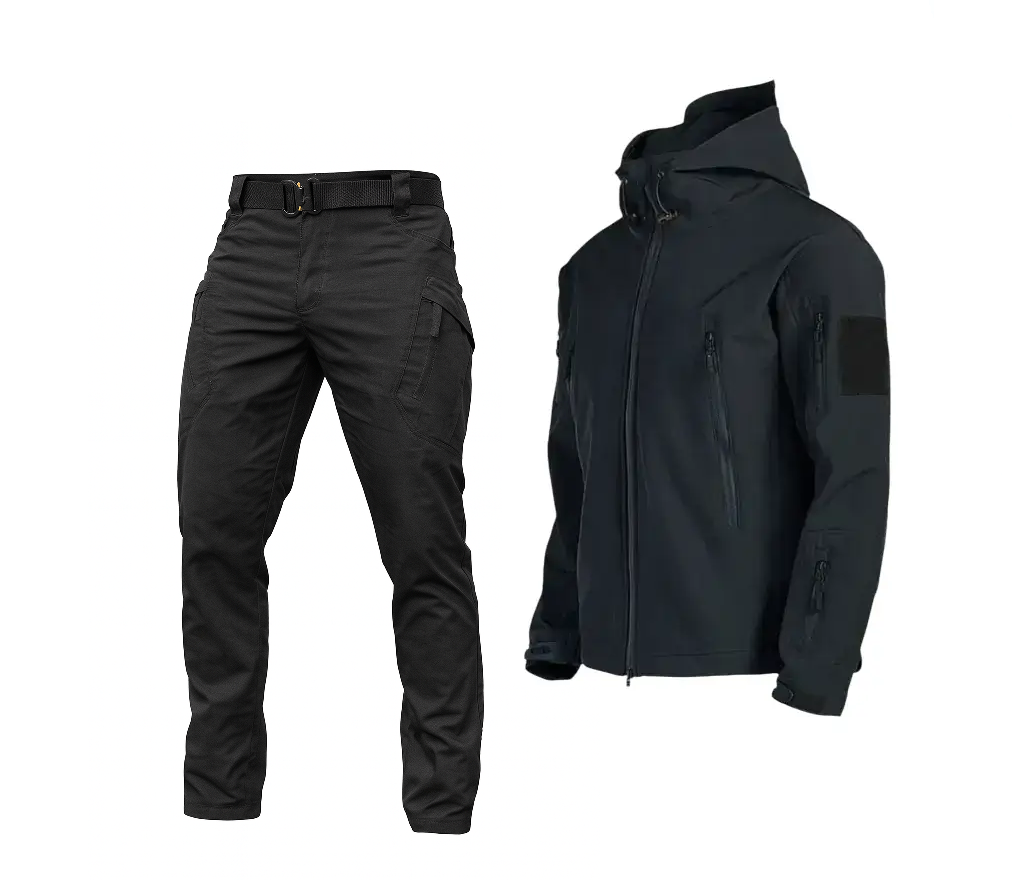 Комплект одягу Ranger Куртка софтшел Gman Soft Shell на флісі Тактичні штани ріп-стоп розмір S - фото 1 - id-p2739578126