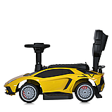 Толокар Lamborghini з мотором M 5777EBL, yellow, фото 4