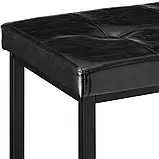 Комплект Bodye з 2 оббитих барних стільців у модному індустріальному стилі, фото 5