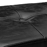 Комплект Bodye з 2 оббитих барних стільців у модному індустріальному стилі, фото 6