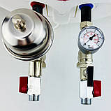 Група безпеки бойлера, водонагрівача MINI B6 Boiler Series 1/2", 8 бар з гідрокомпенсатором, фото 2