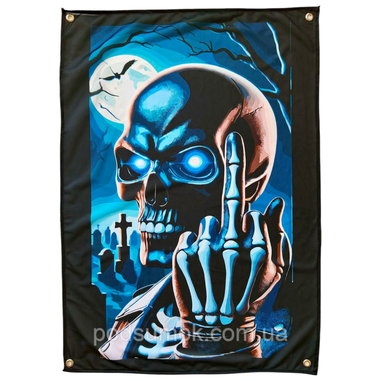 Банер прапор військовий 20-520 70х100 см настінний односторонній з люверсами, фото 1