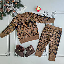 Костюми, комплекти для хлопчиків в'язані, теплі