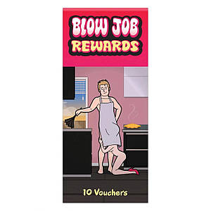 Купони на мінет Kheper Games Blow Job Rewards, 10 ваучерів
