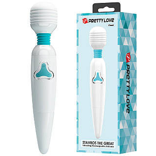 Вібратор-мікрофон PRETTY LOVE Cloud 7 режимів, білий, 25 х 4.5 см