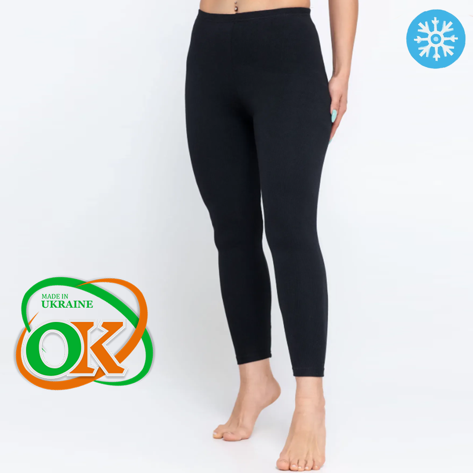 Жіночі теплі лосини з начосом Супербатал тм "ОК" (7XL) Розміри: 60- 62 (33067-7), фото 1