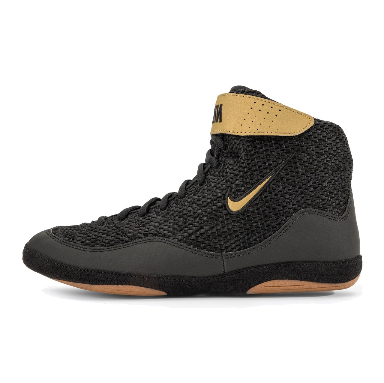Борцовки Nike Inflict 3 Black/Metallic Gold 325256-004, фото 1
