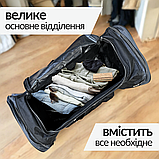 Сумка дорожня жіноча, ручна кладь для подорожей, дорожня сумка чоловіча велика 50 літрів Hechpro (812-60), фото 3