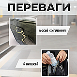 Сумка дорожня жіноча, ручна кладь для подорожей, дорожня сумка чоловіча велика 50 літрів Hechpro (812-60), фото 4