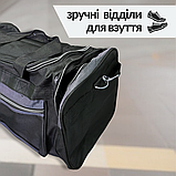 Сумка дорожня жіноча, ручна кладь для подорожей, дорожня сумка чоловіча велика 50 літрів Hechpro (812-60), фото 5