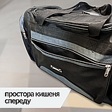 Сумка дорожня жіноча, ручна кладь для подорожей, дорожня сумка чоловіча велика 50 літрів Hechpro (812-60), фото 6