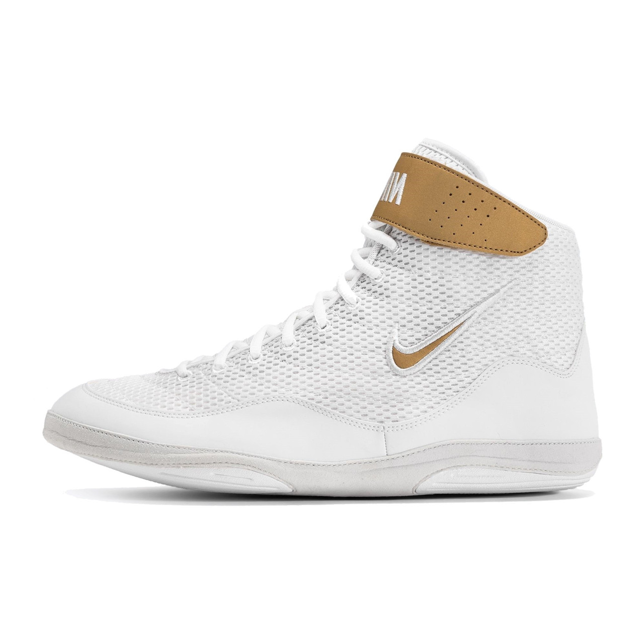 Борцовки Nike Inflict 3 White/Metallic Gold 325256-100, фото 1