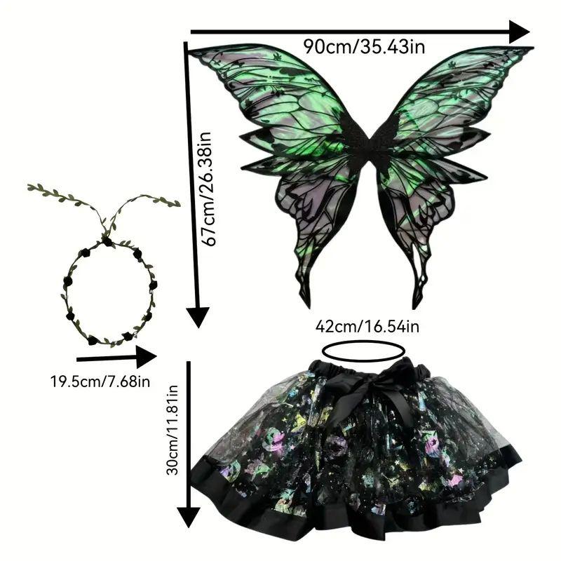 Детский костюм на утренник, Хэллоуин "Ночной мотылек, бабочка", фото 1