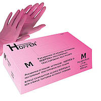 Рукавички нітрилові нестерильні чорні HOFFEN M 100 шт./уп.