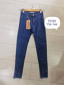 Джинси для дівчат оптом, Grace, 116-146 рр., арт. G72133