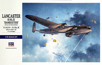 LANCASTER B Mk.III 'Dambusters' 1/72 HASEGAWA E24