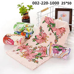 Кухонний рушник фібра 20 шт в уп.  розмір 25х50