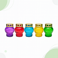 Лампада скло Велике, 12 годин, комплект 23 шт.