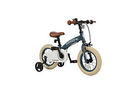 Велосипед-біговел на 12 дюймів Qplay Miniby, Grey-Blue