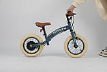 Велосипед-біговел на 12 дюймів Qplay Miniby, Grey-Blue, фото 9