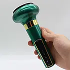 Вакуумний масажер антицелюлітний, 12 режимів, USB, Зелений / Акумуляторний масажер від целюліту, фото 5