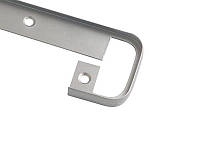 Планка стикувальна U-подібна пряма на стільницю 38мм R6 Сірий