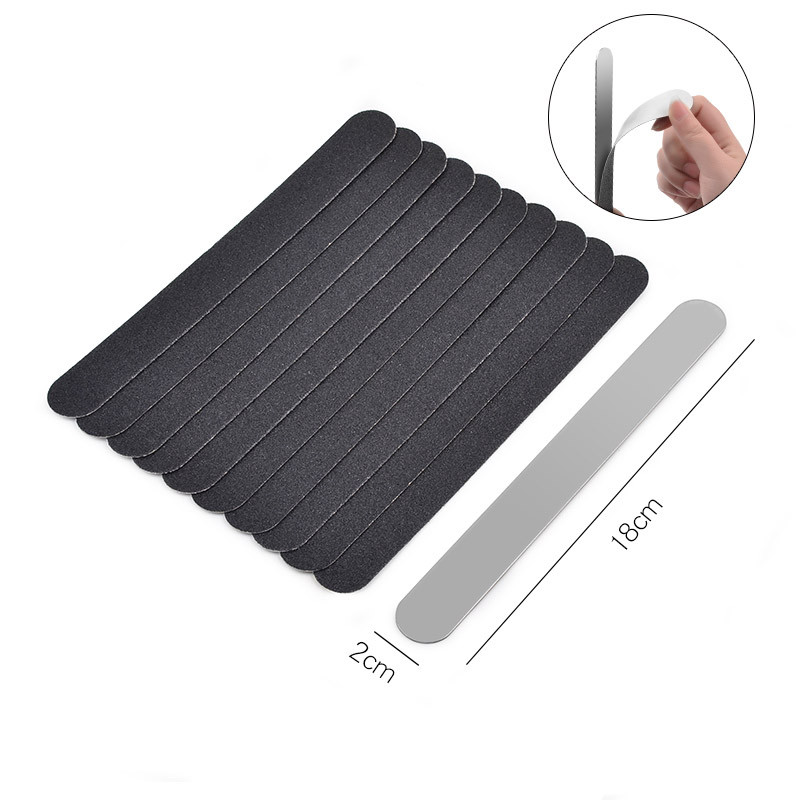 Основа для пилки Металева зі Змінними Файлами-Абразивами, 10шт, 18х2см, Чорний, 1 комплект, фото 1